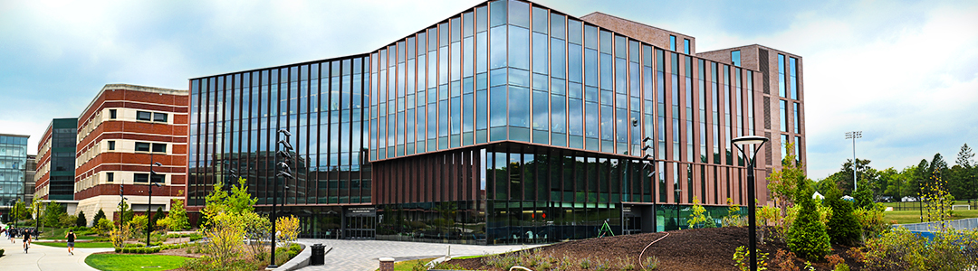 Photo of the front of the Sackett Building